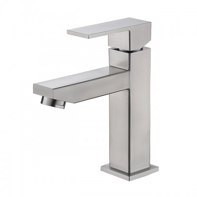 High quality stainless steel 304 single handle bathroom faucet