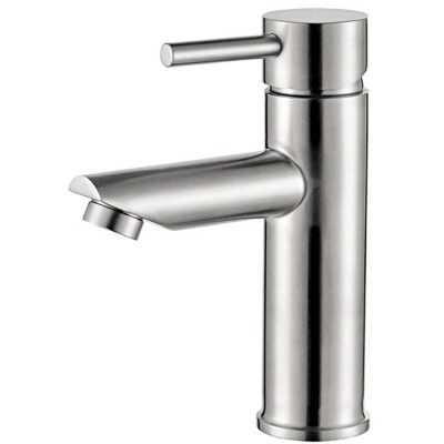 Cheap modern basin faucet stainless steel single handle economical basin faucet