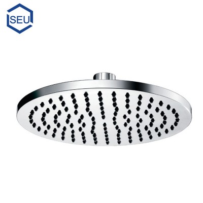 Bathroom chrome finished abs rain shower head 8"