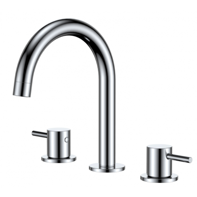 Attractive Price New Type 8 Inch Stainless Steel 304 Faucet Hot and Cold Wash Basin Taps Various Finish Elegant Bathroom Tap